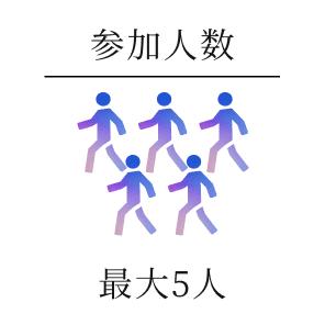 人数：最大5人