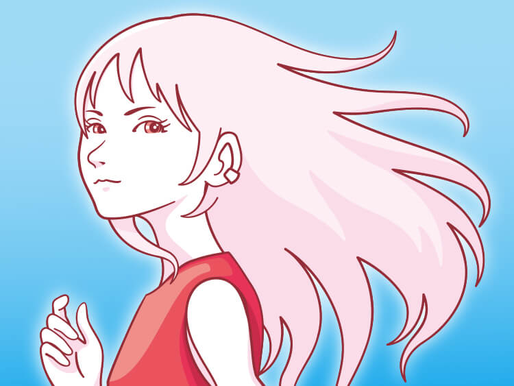 AIの少女と世界を救うストーリー