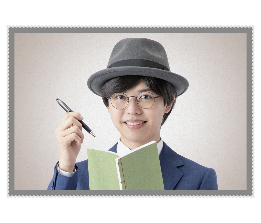 探偵小説作家　太郎（のちの江戸川乱歩）